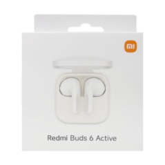 Écouteurs Bluetooth Redmi Buds 6 Active - Blanc BHR8391GL — Xiaomi Ecosystem · Smarty Paris 18e